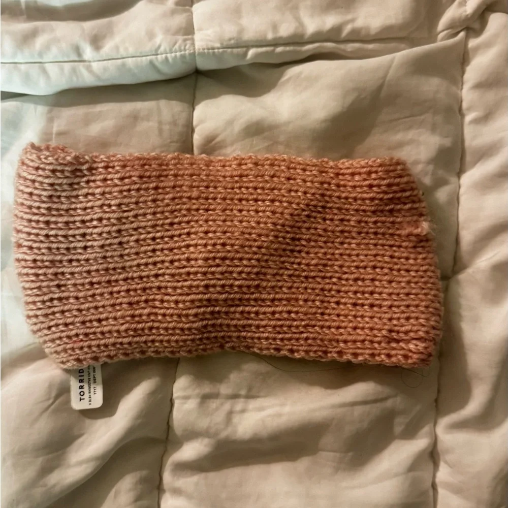 Torrid Blush Sequin Knit Headband
